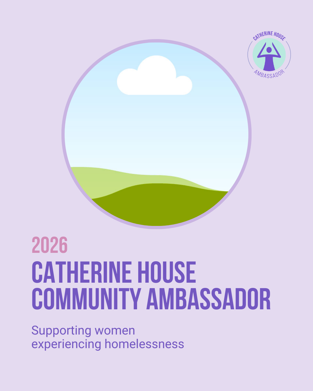 Community Ambassador Social Media Assets - Catherine House
